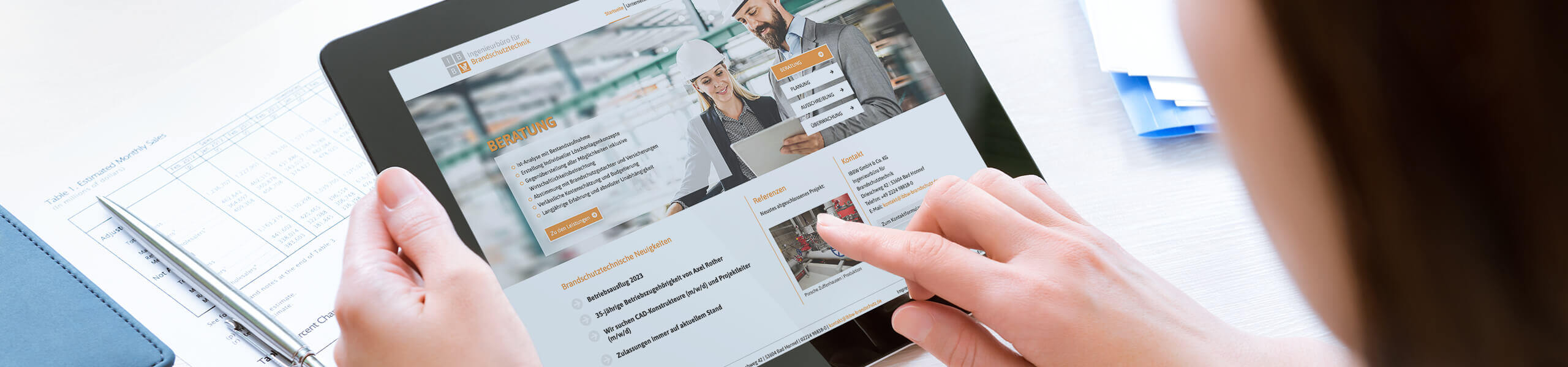 Brandschutztechnisch relevante Downloads des Ingeneiurbüro Wilke